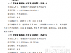 甘肅一光伏項(xiàng)目取得備案！